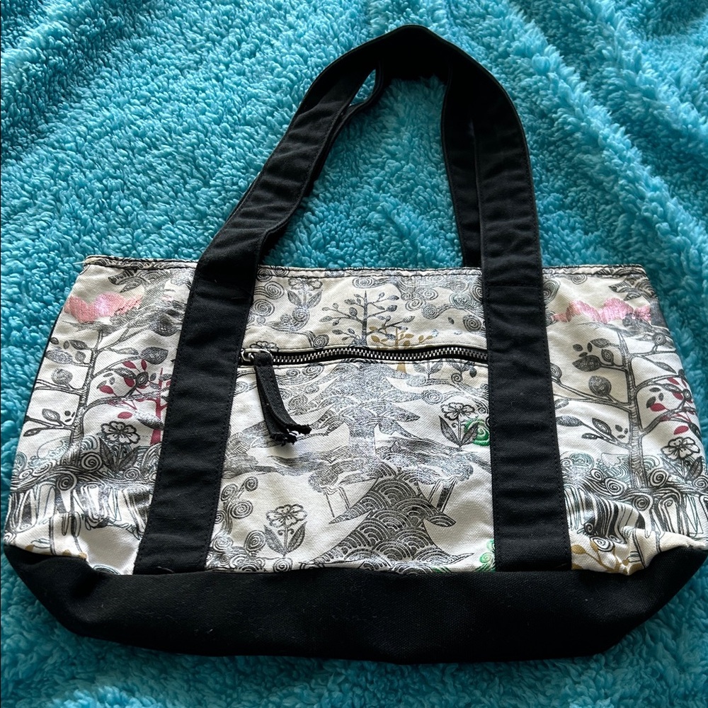 Black and White Tote Bag